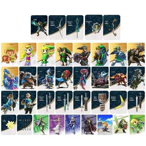 buy all zelda nfc cards|Zelda nfc amiibo cards.